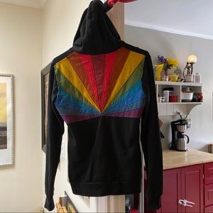 Aviator Nation Sunburst Hoodie! Rare!